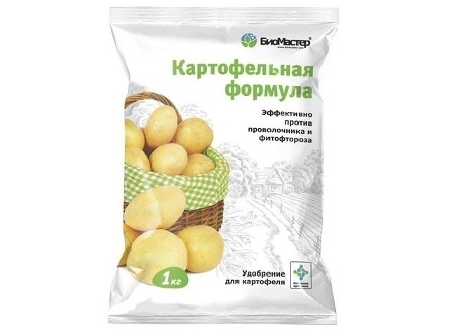 Комплексное органоминеральное удобрение для картофеля (пакет 1 кг. ) БиоМастер